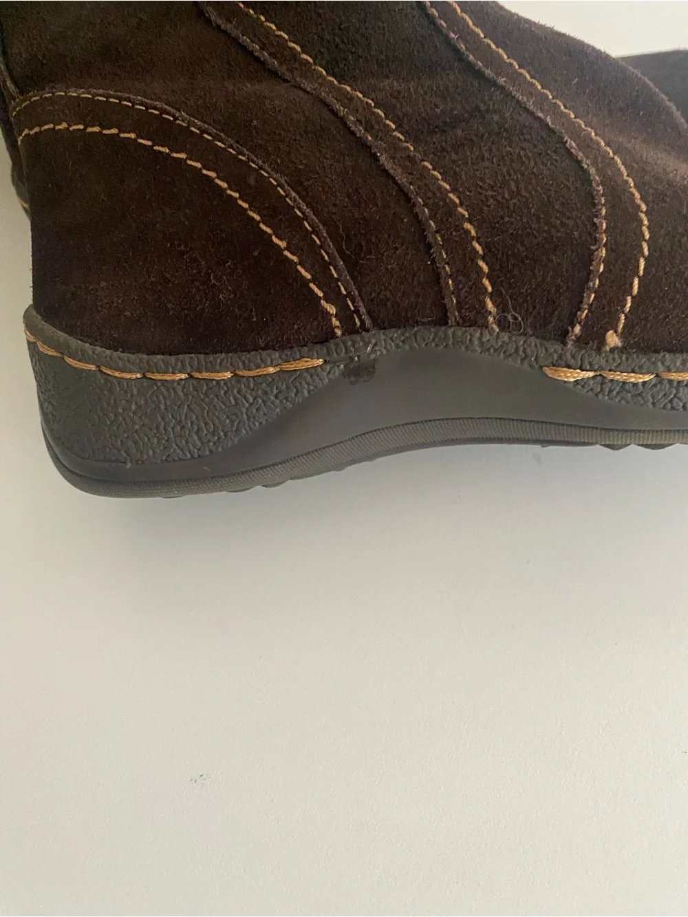 St.John’s Bay Brown Suede Winter Boots NWOT